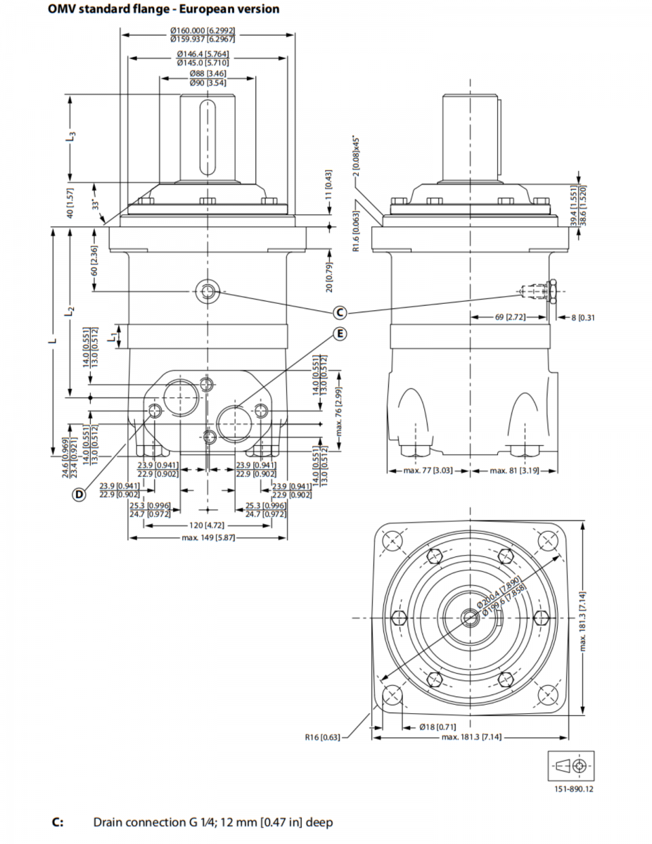 OMV_Danfoss_Drawing