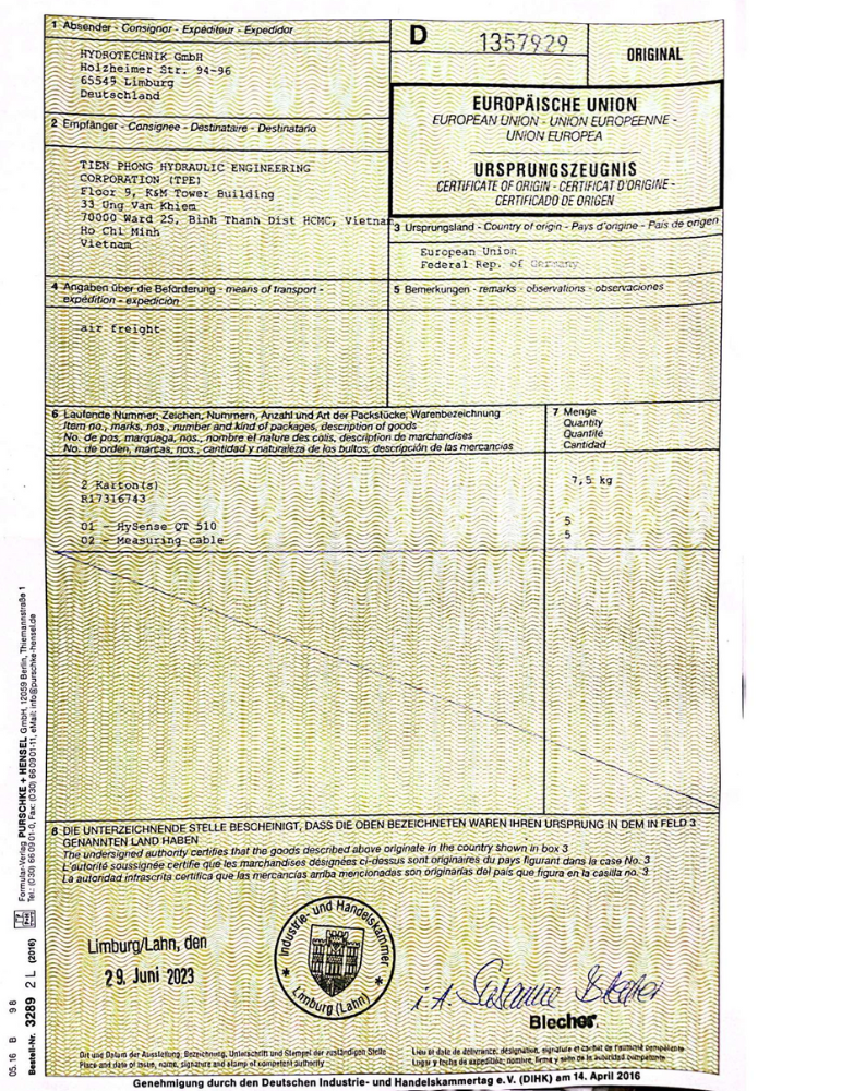 HYDROTECHNIK_CERTIFICATE_OF_ORIGIN